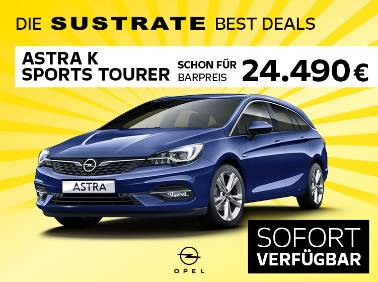 Sofort Verfügbar: Der Opel Astra Sports Tourer