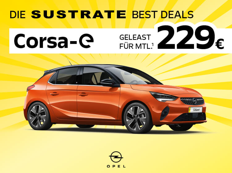 Die Sustrate BEST DEALS: Der Opel Corsa-e