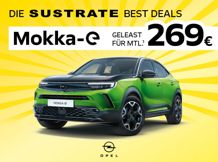 Die Sustrate BEST DEALS: Der Opel Mokka-e