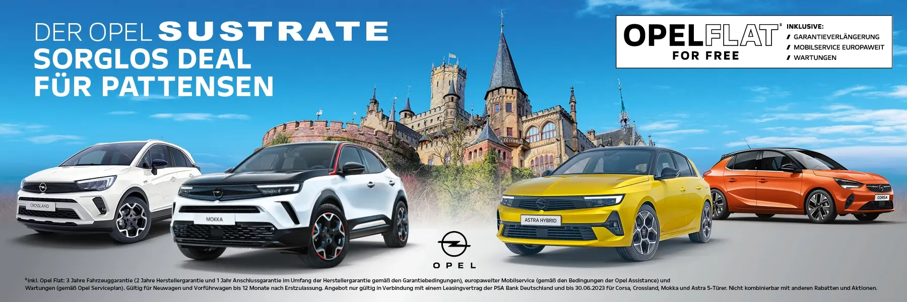 Opel Sustrate Sorglos Deals für Pattensen