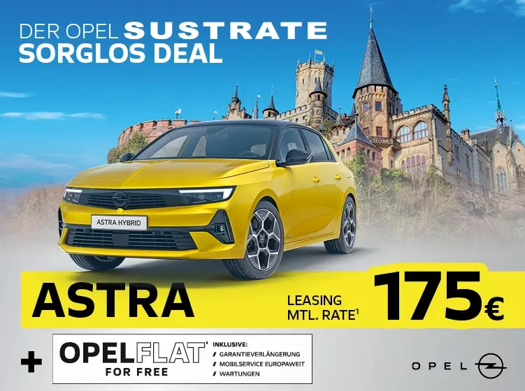 Opel Astra Sorglos Deal Leasingangebot