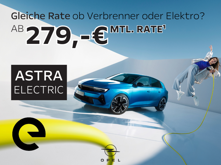 Leasingangebot Opel Astra Electric