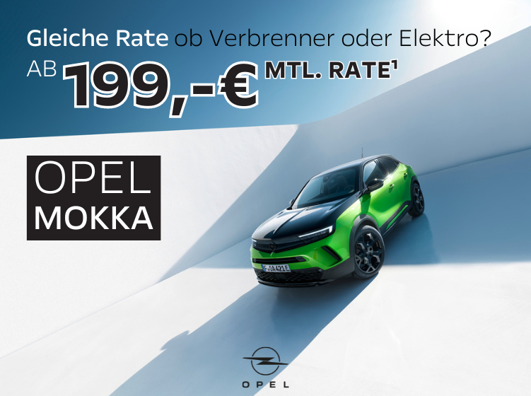 Leasingangebot: Der Opel Mokka Enjoy
