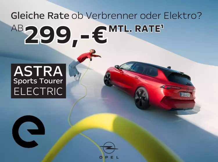 Leasingangebot Opel Astra Sports Tourer Electric