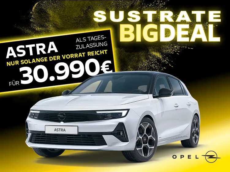 Barpreisangebot: Opel Astra