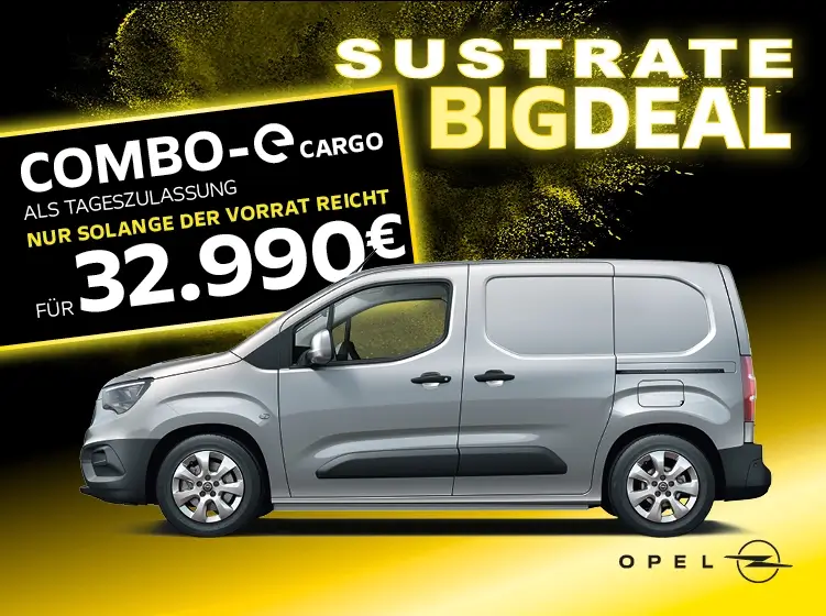 Barpreisangebot: Opel Combo Electric Cargo